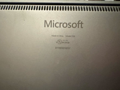 Microsoft surface laptop - microsoft, 1769